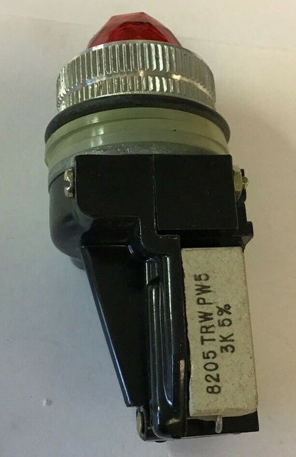 GENERAL ELECTRIC CR104C322 OILTIGHT INDICATOR LIGHT RED 115V AC/DC