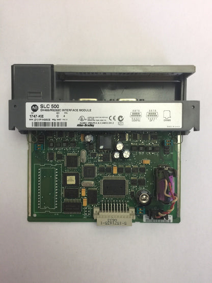 ALLEN BRADLEY 1747-KE SER C FRN 4 DH485/RS232C INTERFACE MODULE