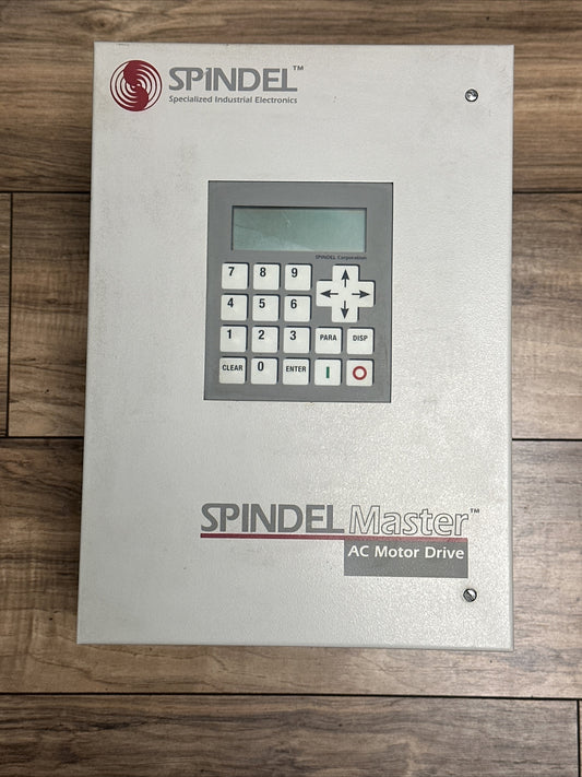 SPINDEL MASTER 50194-0 4V008A-L ADJ FREQUENCY AC MOTOR DRIVE 8.5A 460V 3PH 6.5HP