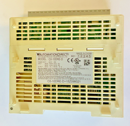 KOYO C0-10DRE-D PLC ETHERNET MODULE AUTOMATION DIRECT  24VDC 20W CLICK