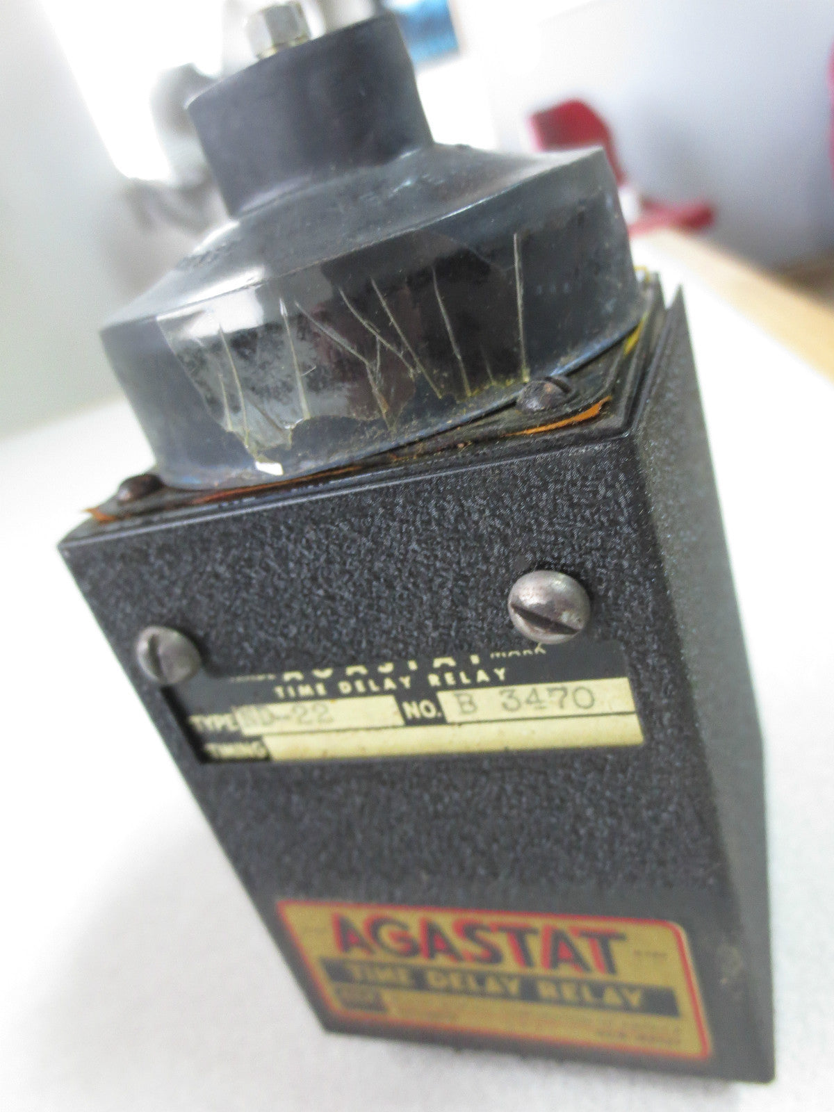 AGASTAT ND-22 TIME DELAY RELAY - 24VDC, 50/60Hz - NEW SURPLUS