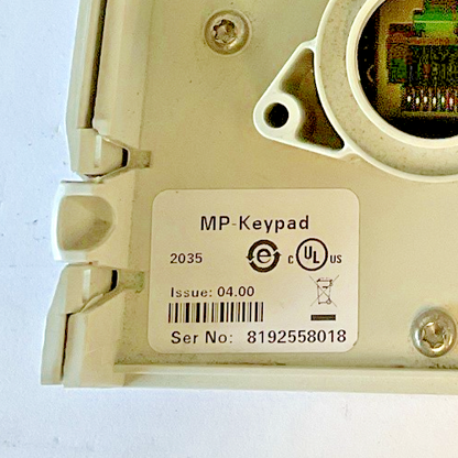 CONTROL TECHNIQUES MP-KEYPAD ISSUE:04.00