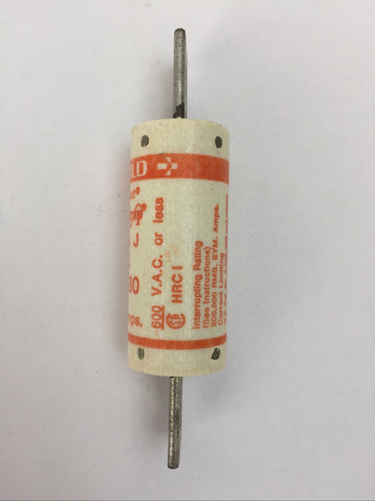 GOULD FERRAZ SHAWMUT A4J80 AMP-TRAP CLASS J FUSE 80AMP 600VAC (LOT OF 5)