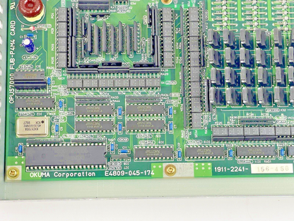 OKUMA - FUB-P4M4 - OPUS 7000 CARD - 1911-2241-157-491 VER. 2.0