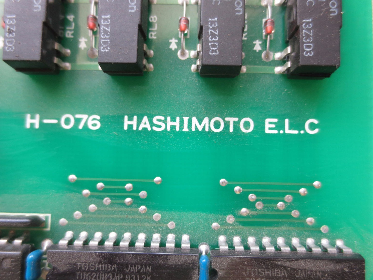ZENISU-KEISOKU GP-IB ADAPTER ZS-6122B + HASHIMOTO H-076 w/ RIBBON CABLE, ASS'Y