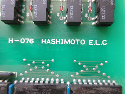 ZENISU-KEISOKU GP-IB ADAPTER ZS-6122B + HASHIMOTO H-076 w/ RIBBON CABLE, ASS'Y