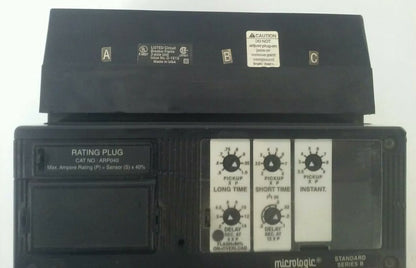 SQ.D ELECTRONIC CIRCUIT BREAKER LX36100 SER.IB 250A 3P 600V,100A TRIP ARP040