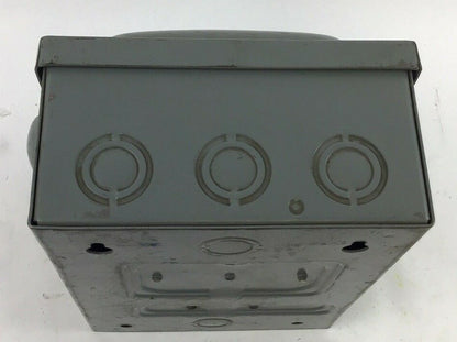 SQUARE D HU 361 EI SAFETY SWITCH 30A 600VAC 250VDC SER.A2