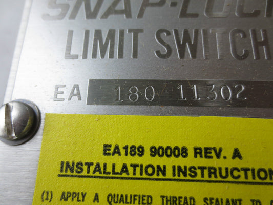 NAMCO EA180-11302 SNAP-LOCK LIMIT SWITCH - NEW SURPLUS
