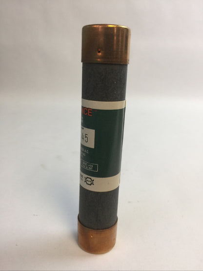 BRUSH/RELIANCE KOS45 CLASS K5 ONE TIME FUSE 45AMP 600VAC (BOX OF 10)