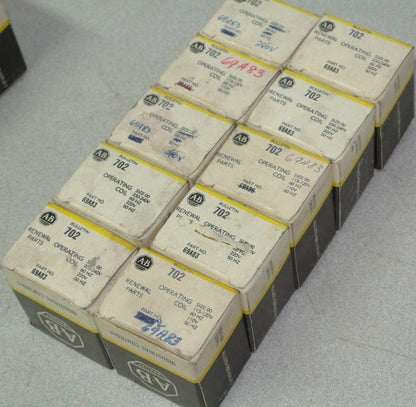 ALLEN-BRADLEY 69A83 COIL SIZE 00 220/50Hz, 230-240V/60Hz  NEW SURPLUS  LOT of 10
