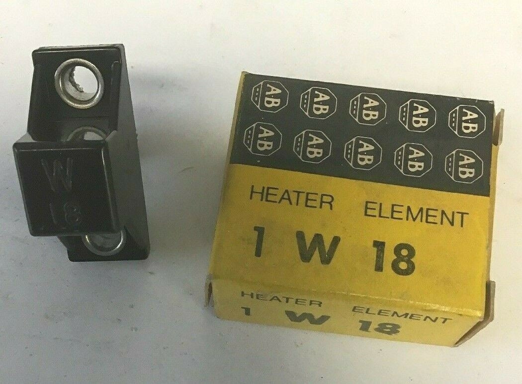 ALLEN BRADLEY W18 HEATER ELEMENT***LOTOF3***