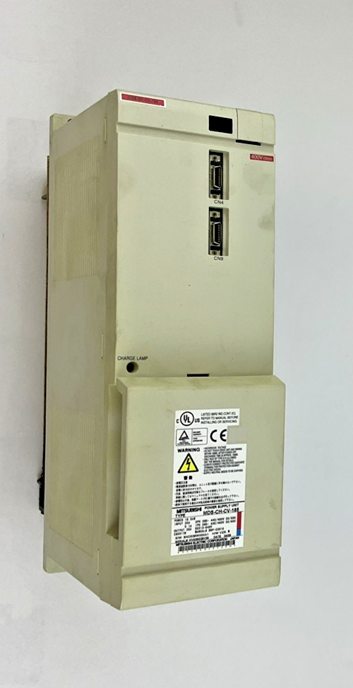 MITSUBISHI MDS-CH-CV-185 POWER SUPPLY UNIT 18.5KW 648V H/W VER.M 50/60HZ 35A