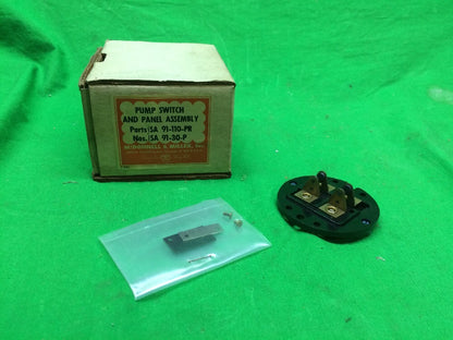 MCDONNELL & MILLER SA 91-110-PR SA 91-30-P PUMP SWITCH AND PANEL ASSEMBLY