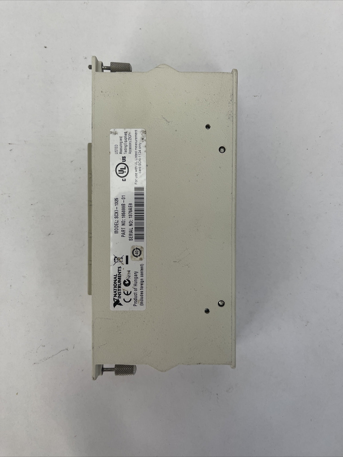 NATIONAL INSTRUMENTS SCXI-1325 TERMINAL BLOCK 250V