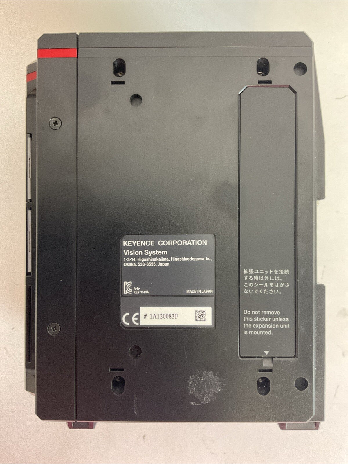 KEYENCE CV-X322F VISION CONTROL SYSTEM