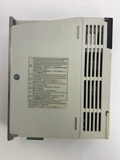 MITSUBISHI MR-J2S-10A AC SERVO DRIVE OUTPUT 170VAC 0-360HZ 1.1A