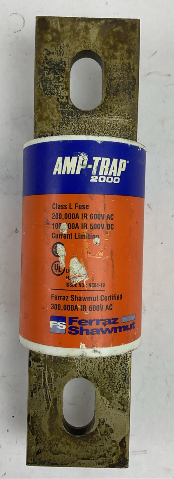 FERRAZ SHAWMUT A4BQ800 600VAC 800AMP AMP-TRAP 2000 TIME DELAY FUSE