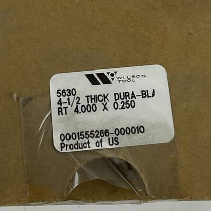 WILSON TOOL 5630 DURA-BLADE 4-1/2 THICK RT 4.000X0.250 PUNCH INSERT