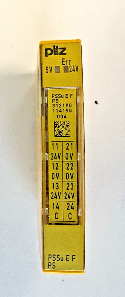 PILZ PSSU E F PS ELECTRONIC MODULE 24VDC