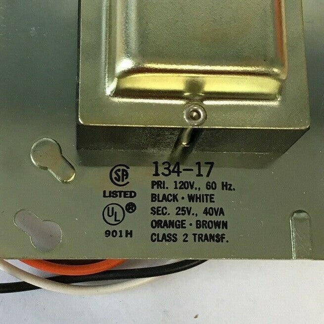 POWERS REGULATOR CO. 134-17 PRI.120V 60HZ SEC. 25V 40VA CLASS 2