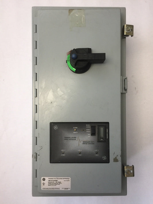 GE TME120Y100WMN1 TRANSIENT VOLTAGE SURGE SUPPRESSOR 120/208V THREE PHASE 50/60H