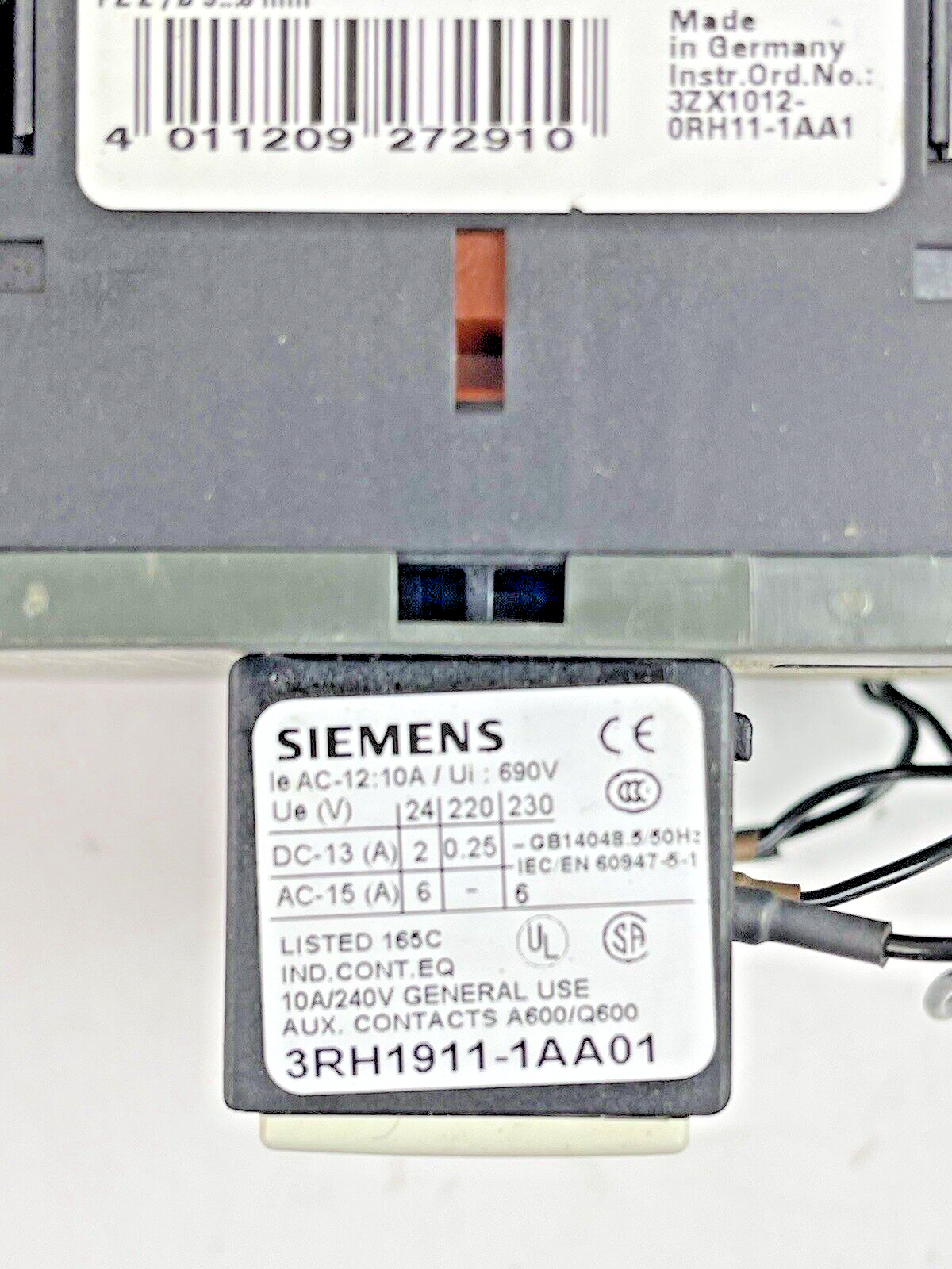 SIEMENS -3RK1301-0KB00-1AA2/ 3RV1011-0KA10/ 3RH1911-1AA01 (2)/3RK 1903-0AC00 (2)