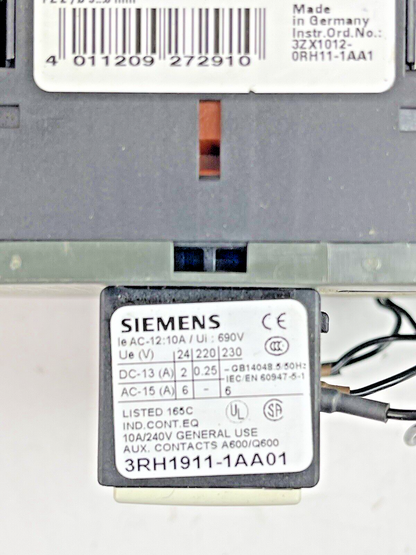 SIEMENS -3RK1301-0KB00-1AA2/ 3RV1011-0KA10/ 3RH1911-1AA01 (2)/3RK 1903-0AC00 (2)