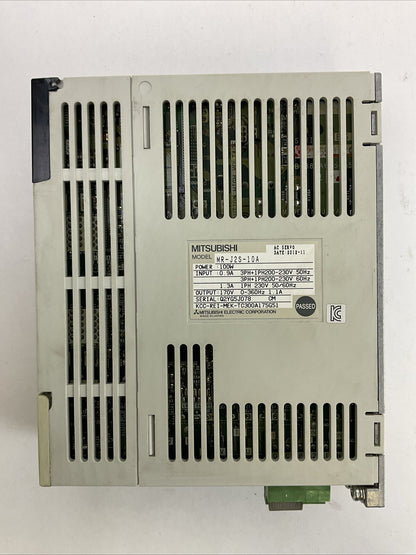 MITSUBISHI MR-J2S-10A AC SERVO DRIVE OUTPUT 170VAC 0-360HZ 1.1A