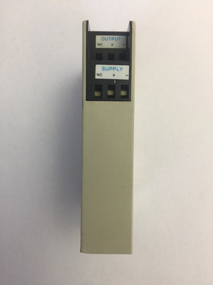SENSOTEC MODEL WAC PART NO. 060-6897-01 INPUT 18-36 VDC OUTPUT +/- 5 VDC MODULE