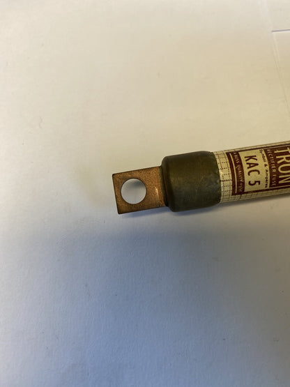 Bussmann Tron KAC5 5A 600V Rectifier Fuse "Lot of 5"
