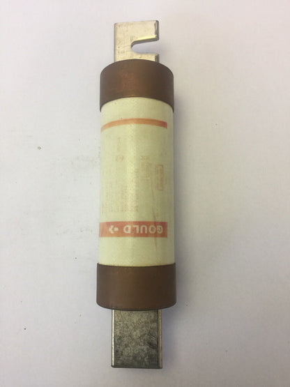 GOULD SHAWMUT TRI-ONIC TRS225R TIME DELAY FUSE 225AMPS 600VAC CLASS (LOT OF 3)