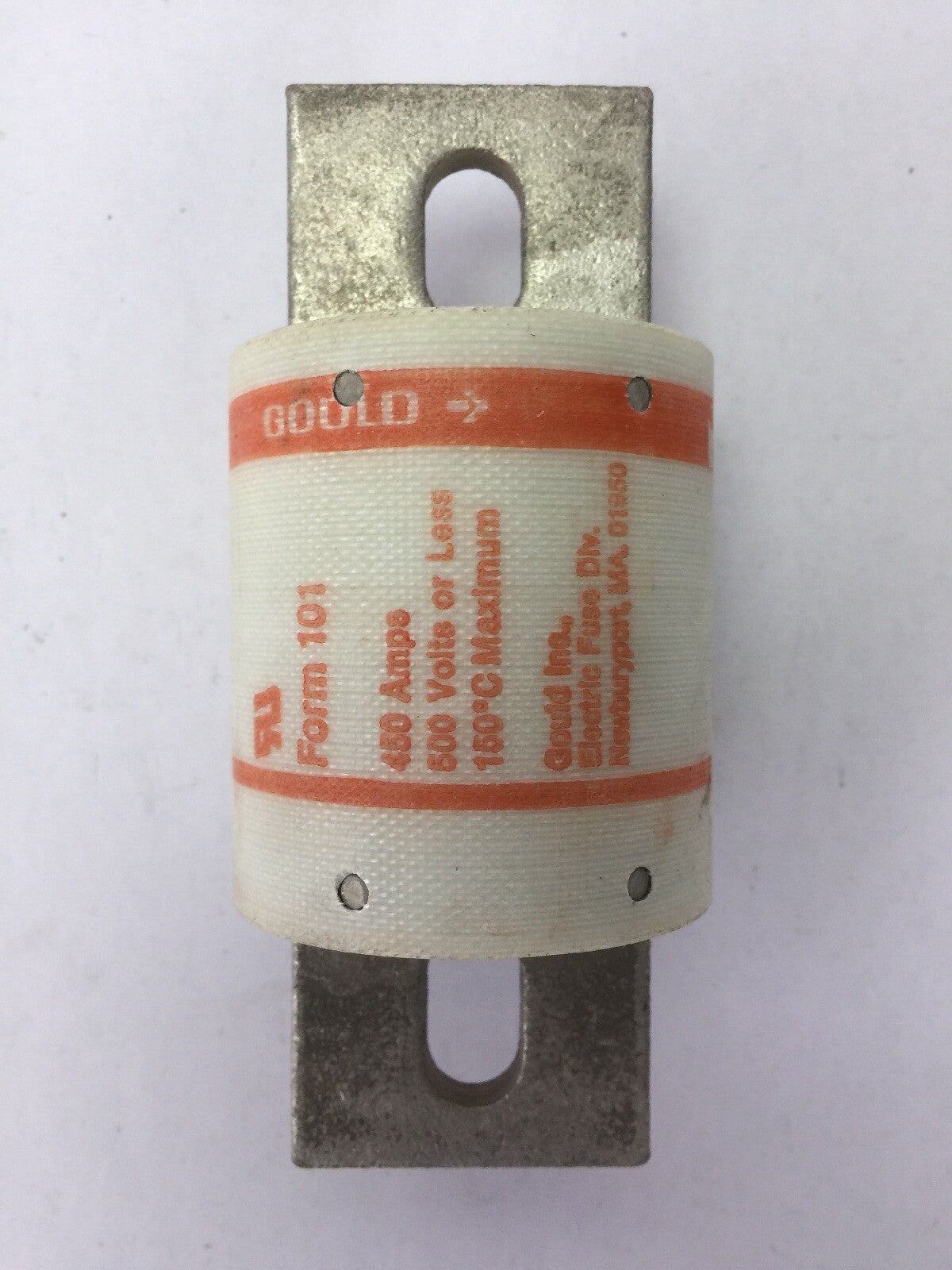 GOULD SHAWMUT AMPTRAP A50P450 FUSE 450 AMP 500VAC TYPE 4 FORM 101