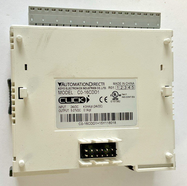 AUTOMATION DIRECT C0-16CDD1 INPUT MODULE 24VDC 4.0MA 0.1A