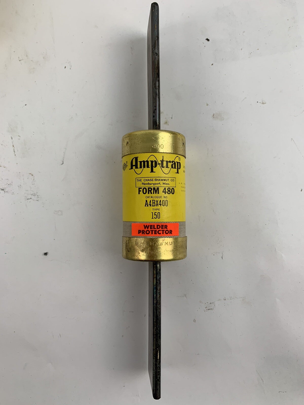 Shawmut Amp-trap Form 480 ABX400 Type 150 600V Welder Protector