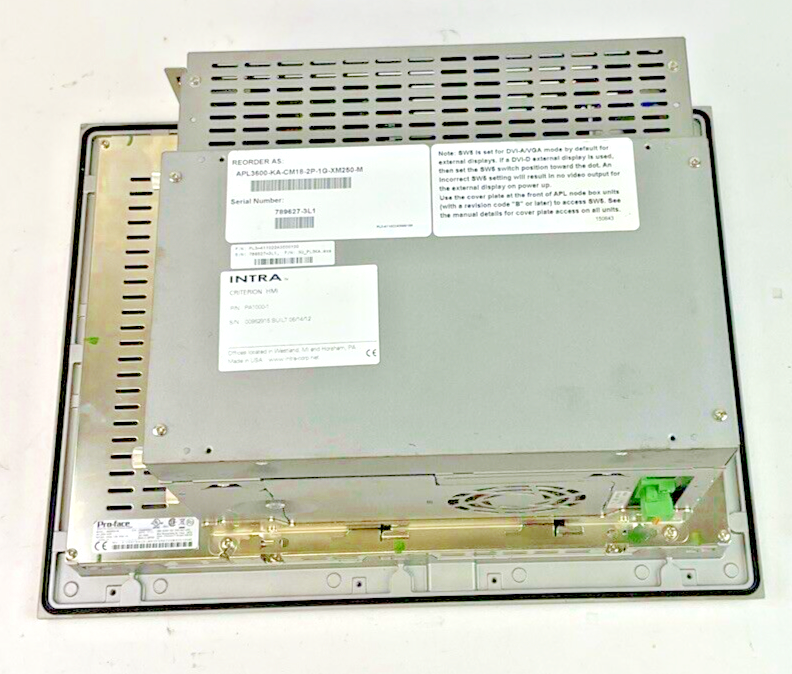PROFACE 3582302-01 / 3620003-04 OPERATOR PANEL 100-240VAC INTRA