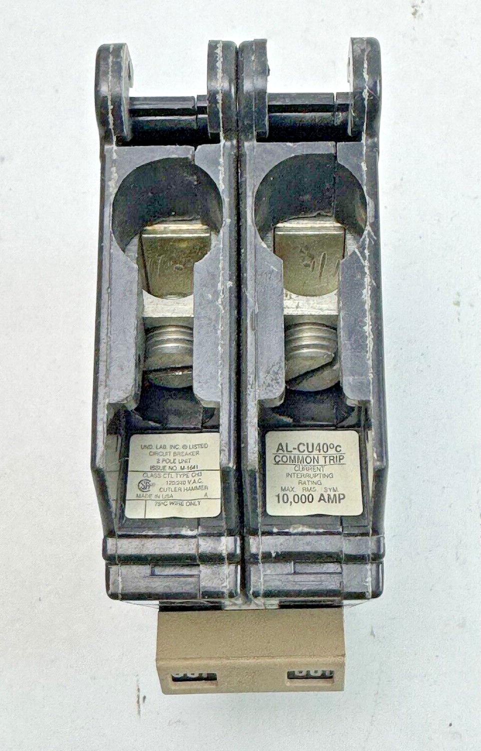 CUTLER-HAMMER - CH2100 - CIRCUIT BREAKERS - 100A, 2 POLE, 120/240 VAC