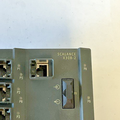 SIEMENS 6GK5308-2FL10-2AA3 IE SWITCH SCALANCE X308-2 24VDC 0.4A