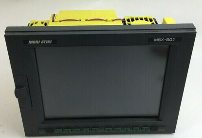 FANUC MSX-501 OPERATOR PANEL/MONITOR A13B-0196-B041 MORI SEIKI