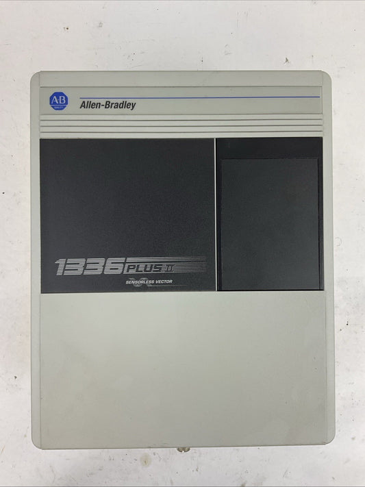 ALLEN BRADLEY 1336F-BRF75-AA-EN-GMS1 SER A 1336 PLUS II SENSORLESS VECTOR DRIVE