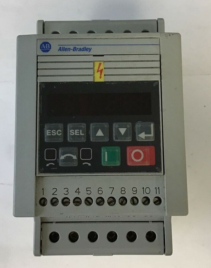 ALLEN BRADLEY 160-AA12NPS1P1 SPEED CONTROLLER SER.C FRN:7.05 2.2KW/ 3HP 230V