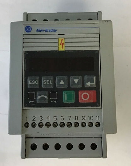 ALLEN BRADLEY 160-AA12NPS1P1 SPEED CONTROLLER SER.C FRN:7.05 2.2KW/ 3HP 230V