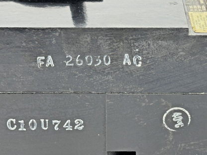SQUARE D - FA26030AC - I-LINE CIRCUIT BREAKER - 30A/2 POLE/240VAC