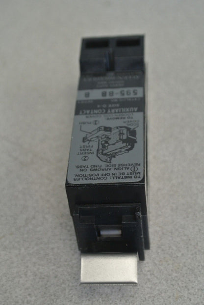 ALLEN-BRADLEY 595-BB AUXILIARY CONTACT / 2 N.C. / NEMA SIZES 0-5 / NEW SURPLUS