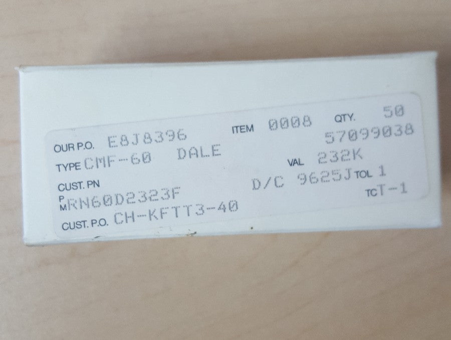 DALE VISHAY CMF-60 RESISTOR 100 OHM LOT OF 50
