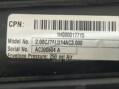 PARKER 2.00CJ2ALU14AC3.000 CYLINDER 250PSI