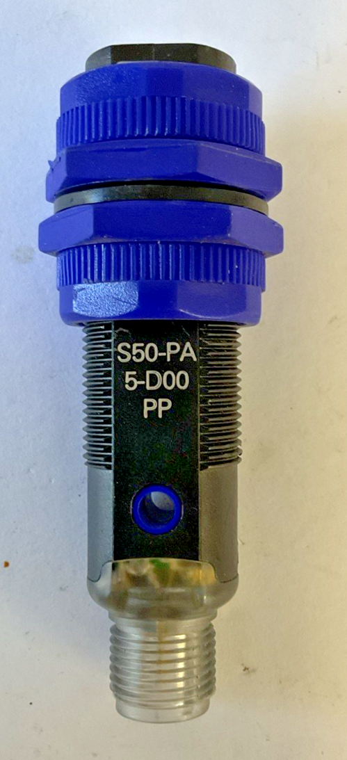 DATALOGIC S50-PA 5-D00 PP PHOTOELECTRIC SENSOR CLASS2 30VDC***LOTOF7***