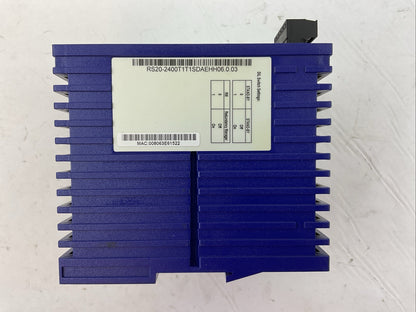 HIRSCHMANN RS20-2400T1T1SDAEHH06.0.03 ETHERNET RAIL SWITCH