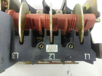 Square D 9422 TE-1 Series A Flange Mounted 100A Disconnect Switch 3P Non Fusible
