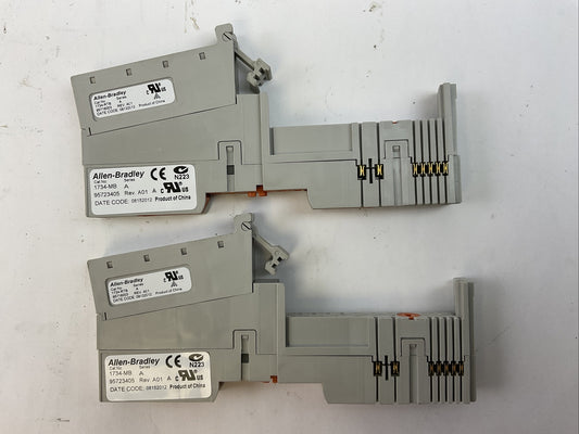 ALLEN BRADLEY 1734-MB SER A REV A01 1734-RTB SER A REV A01 (LOT OF 2)